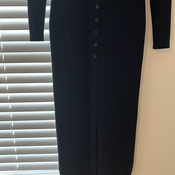 NWT Freda Marie long sleeve ribbed dress - Picture 6 of 7